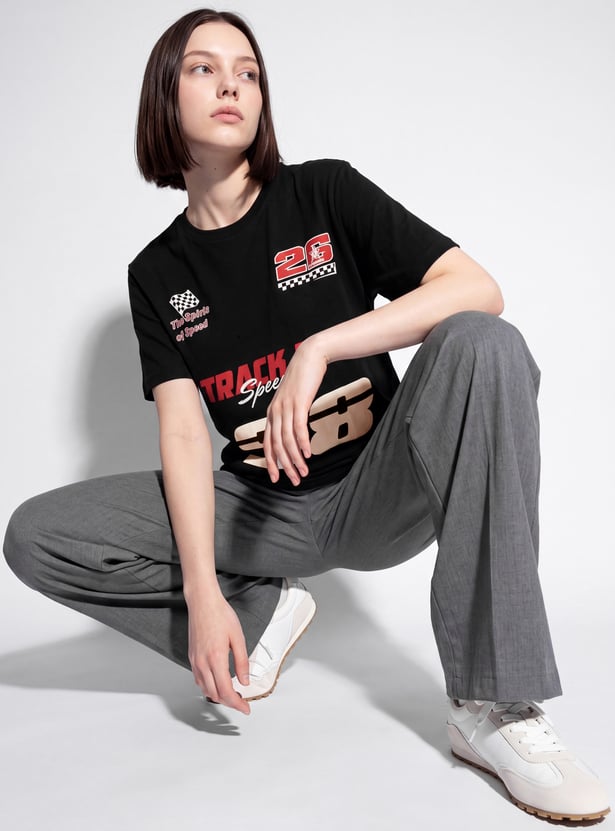 URB_N Women Printed T-shirt