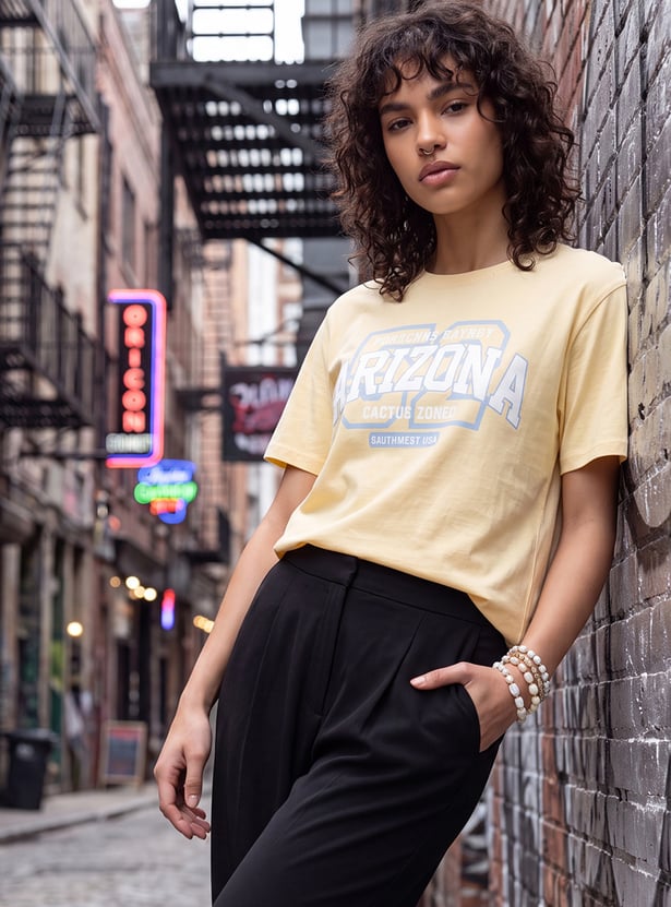 URB_N Women Printed T-shirt