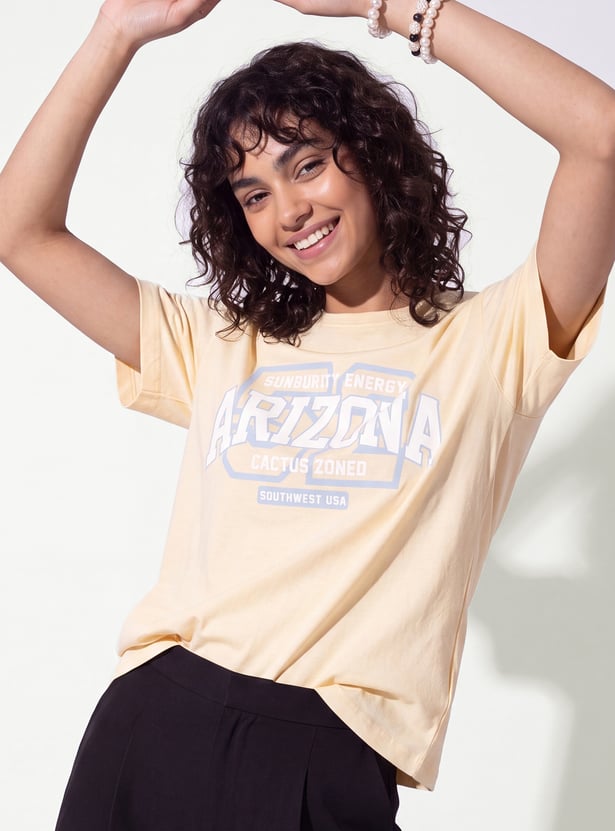 URB_N Women Printed T-shirt