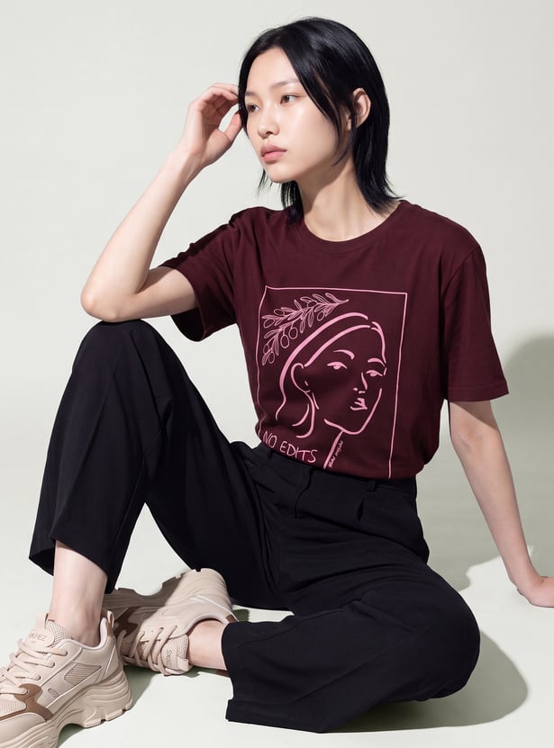 URB_N Women Printed T-shirt