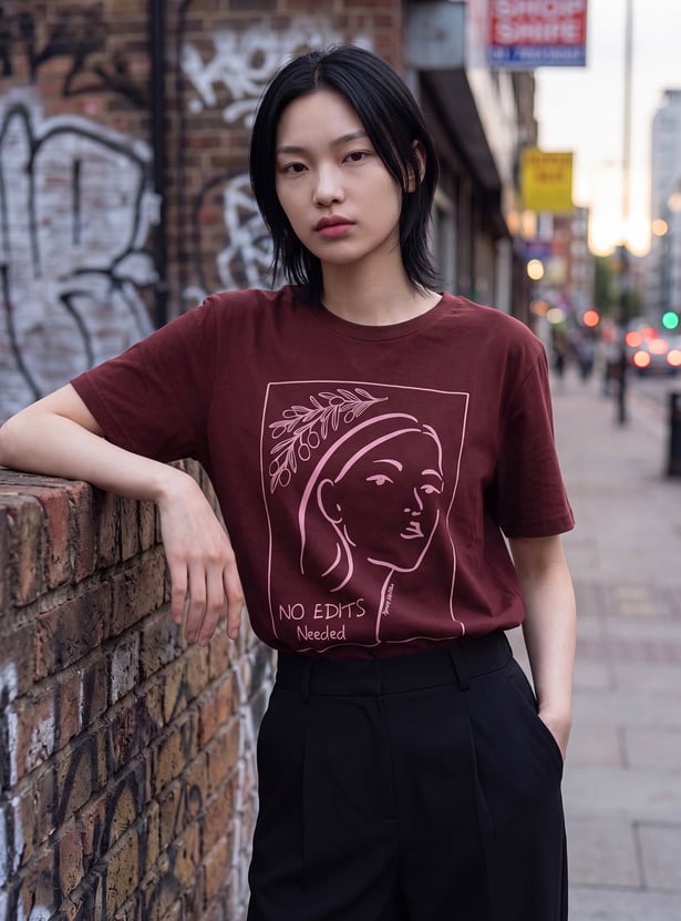 URB_N Women Printed T-shirt