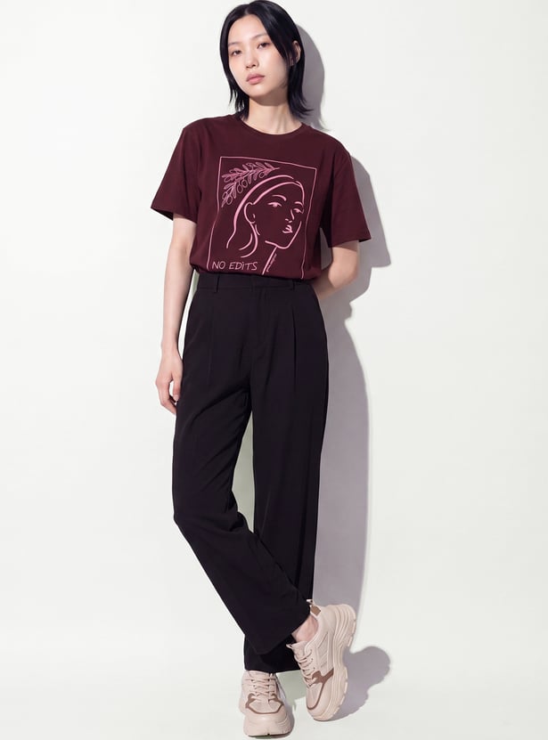 URB_N Women Printed T-shirt