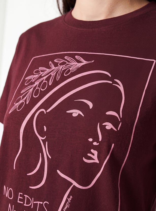 URB_N Women Printed T-shirt
