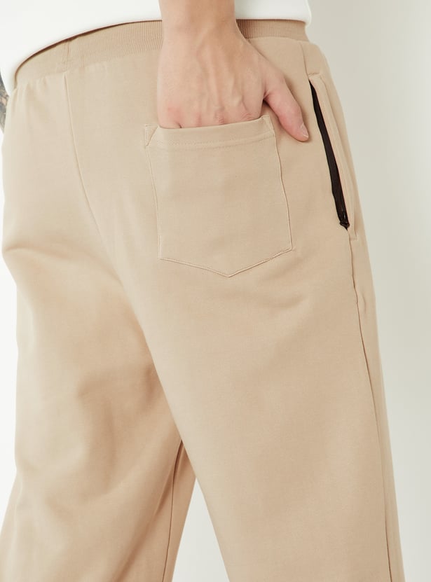 Men Solid Track Pants