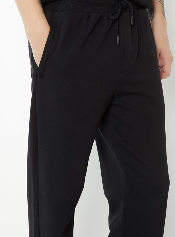 Men Solid Track Pants
