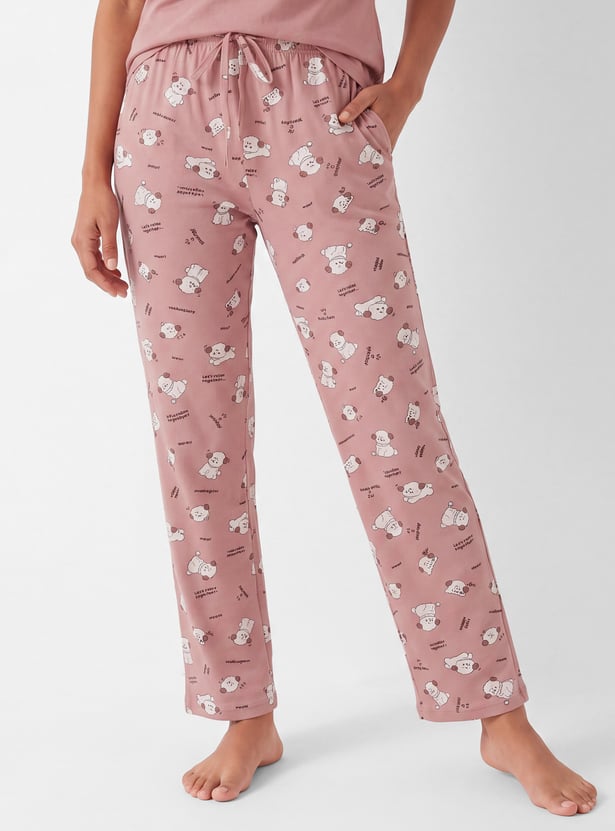 Women Printed PJ Set