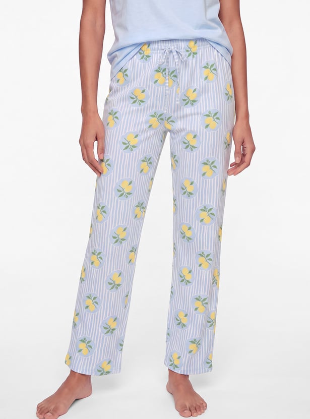 Women Printed PJ Set