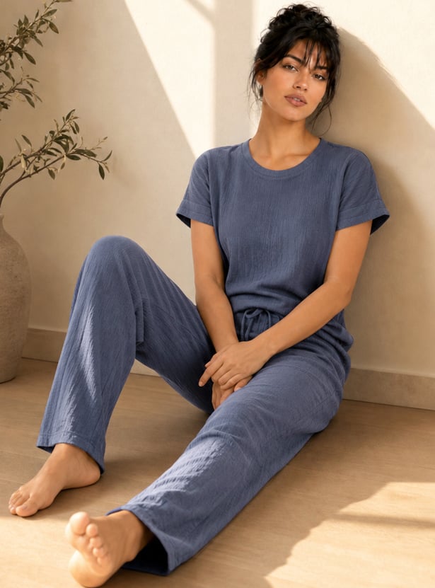 Women Knitted PJ Set
