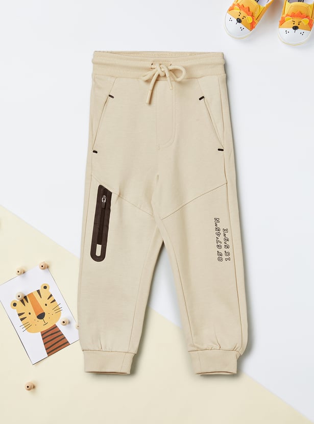 Boys Solid Joggers