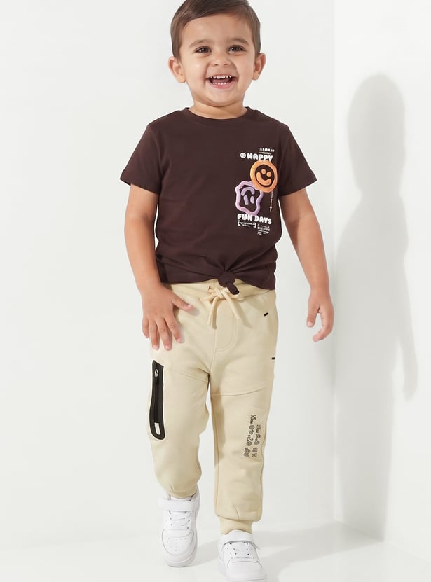 Boys Solid Joggers