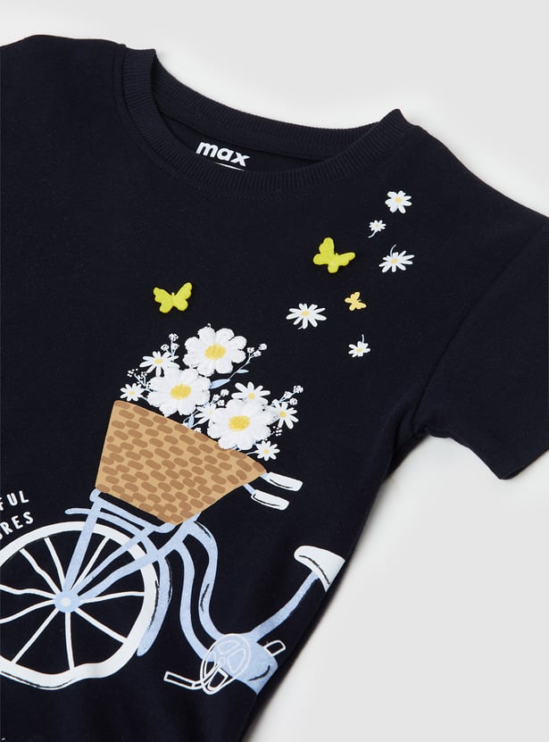 Girls Printed T-shirt