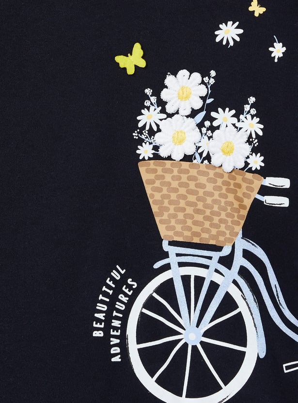 Girls Printed T-shirt