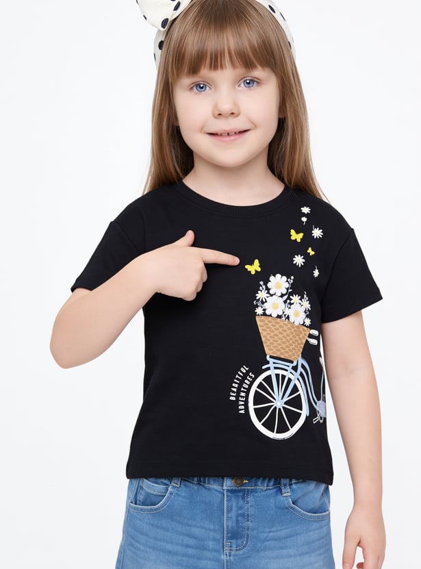 Girls Printed T-shirt