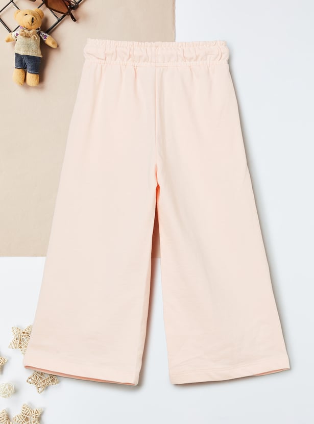 Girls Kuromi Print Trousers Set