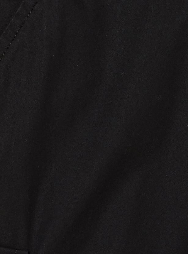 Boys Solid Convertible Trousers