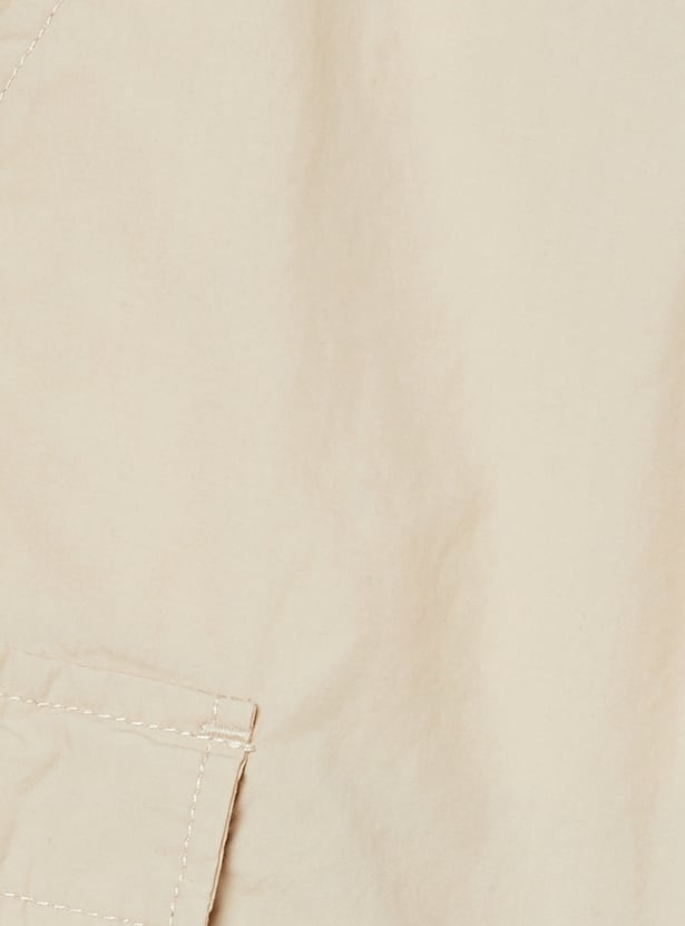 Boys Solid Cargo Pants