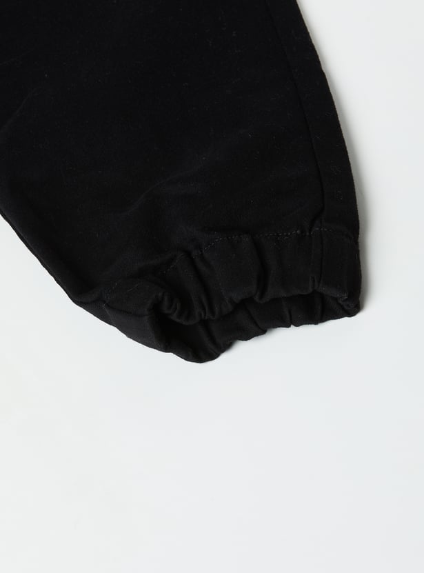 Boys Solid Cargo Joggers