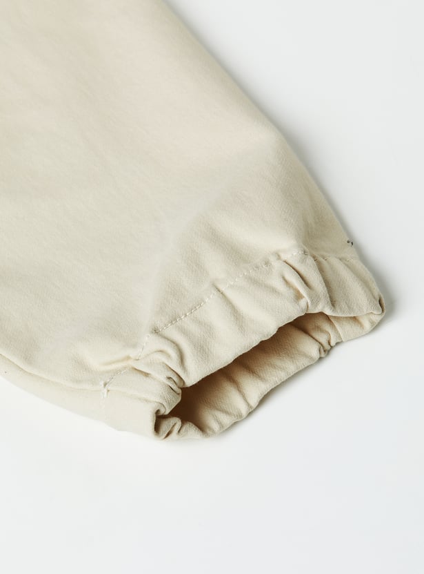Boys Solid Cargo Joggers