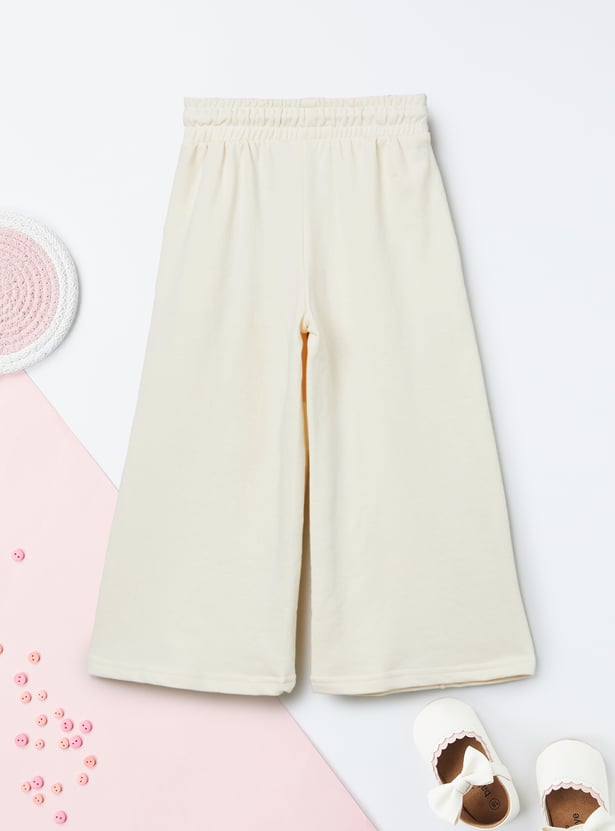Girls Embroidered Track Pants