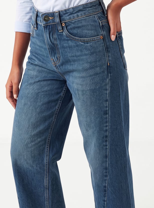 Girls Solid Jeans