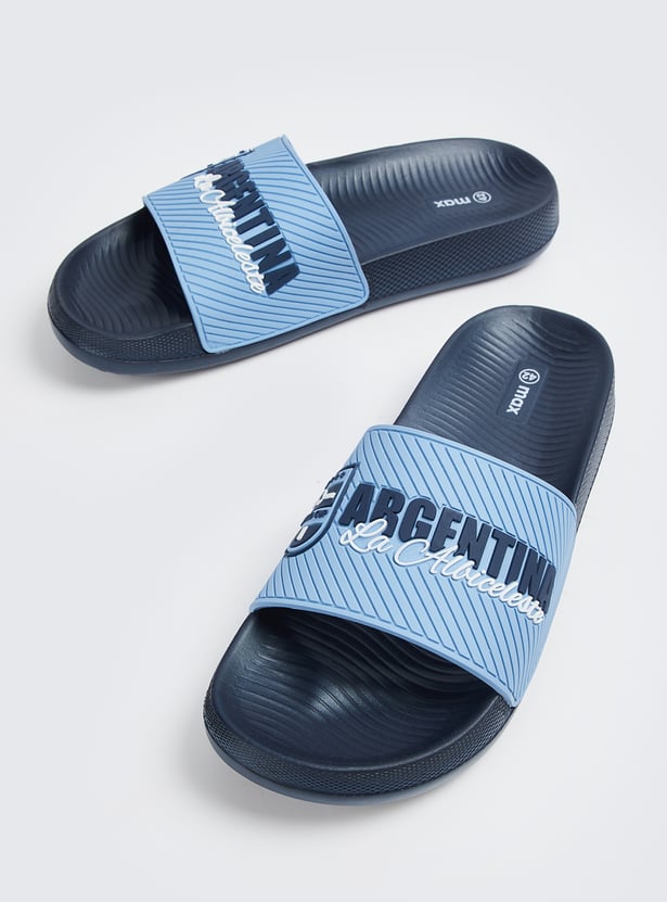 Men Argentina Printed Sliders