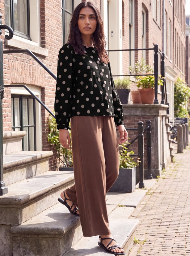 Women Polka Dots Top