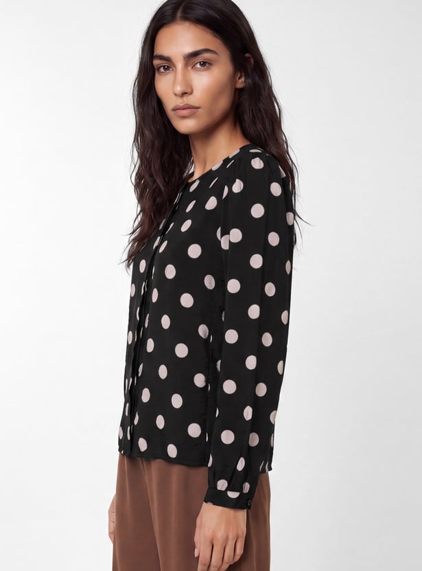 Women Polka Dots Top