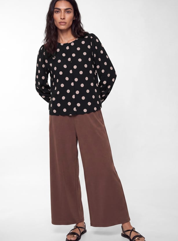 Women Polka Dots Top