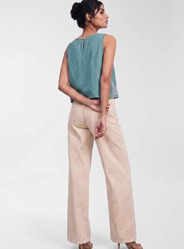 Women Embroidered Top