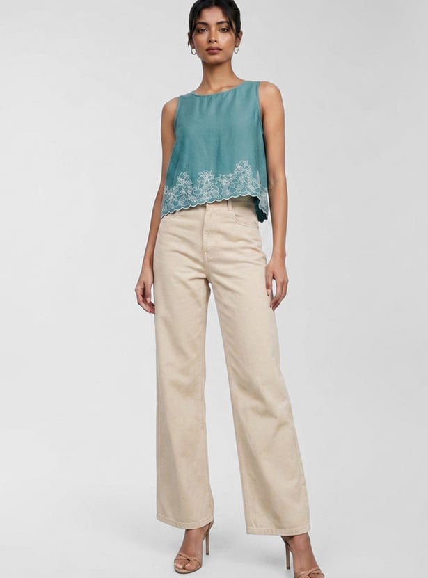 Women Embroidered Top