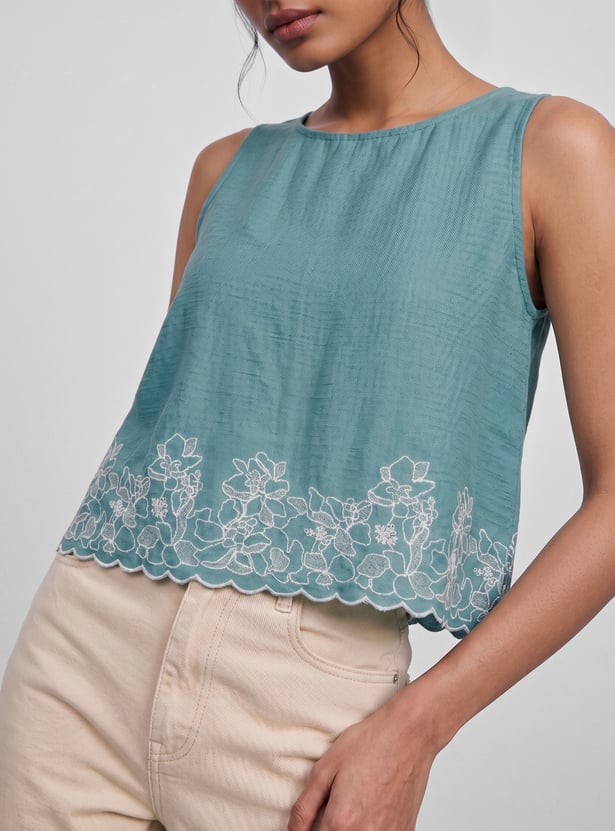 Women Embroidered Top