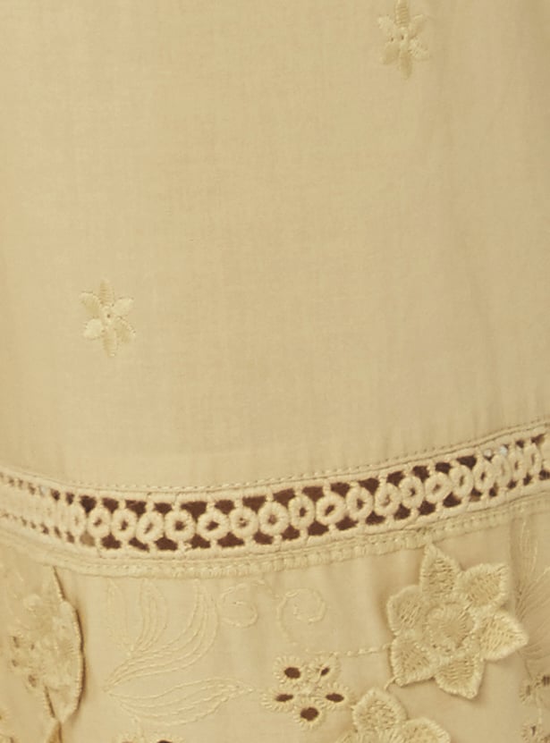 Women Floral Applique Palazzos