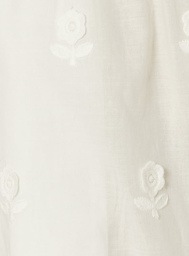 Women Embroidered Palazzos