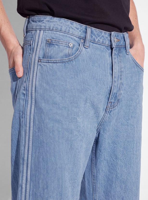 URB_N Men Mid-Rise Loose Trousers