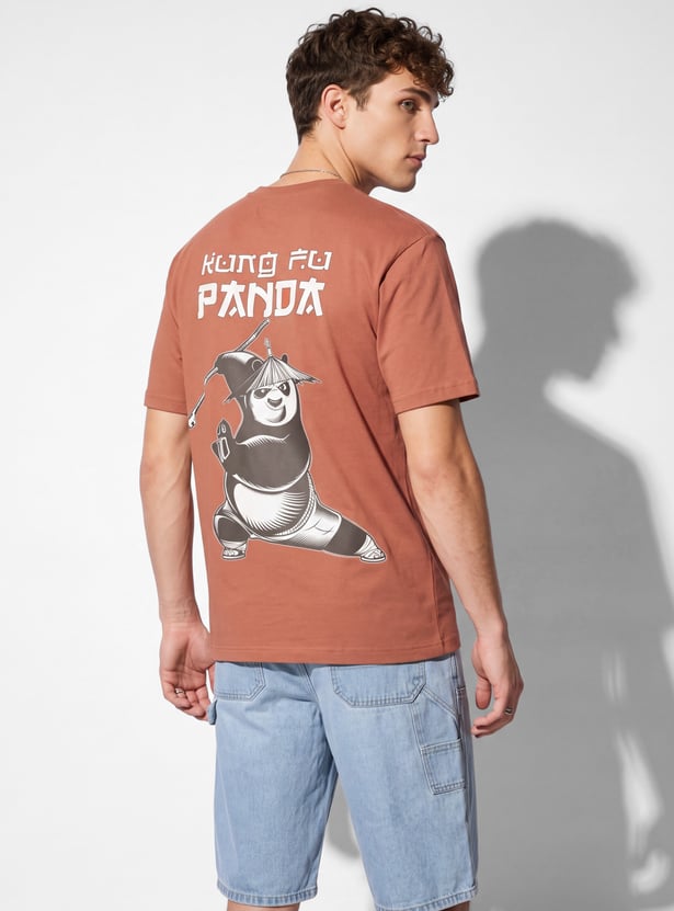 URB_N Men Oversized Kung Fu Panda T-shirt