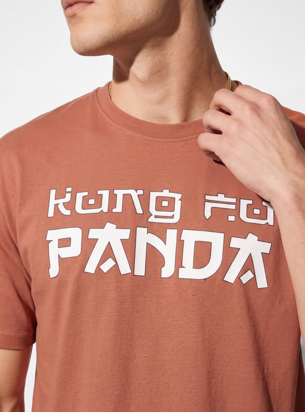 URB_N Men Oversized Kung Fu Panda T-shirt