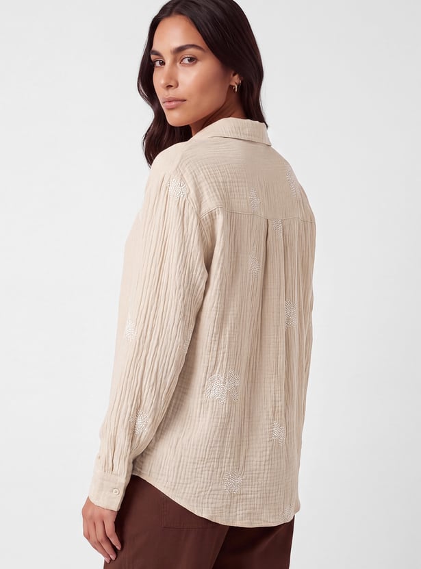 Women Embroidered Shirt