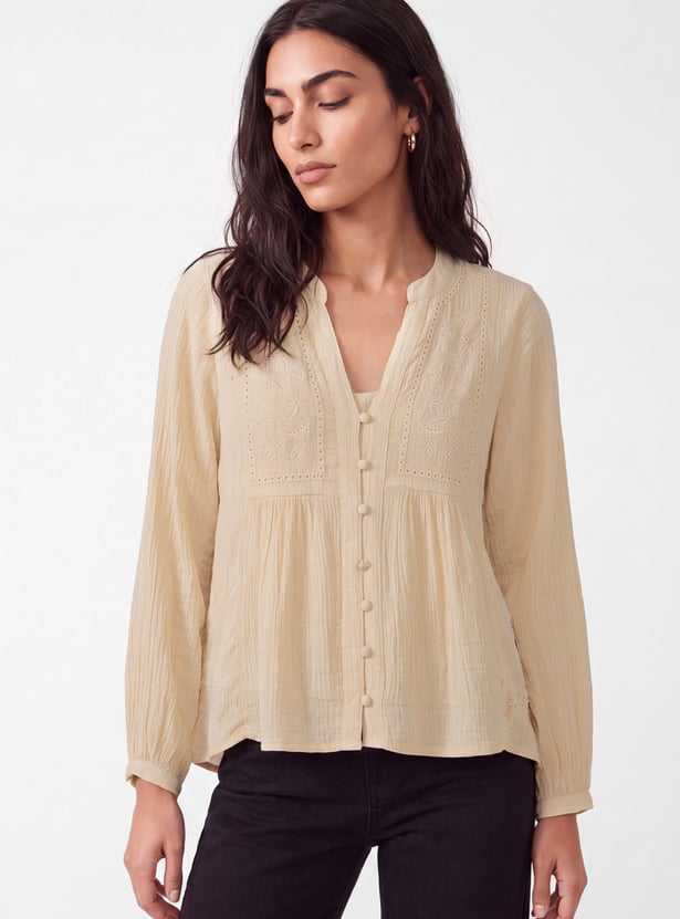 Women Embroidered Top