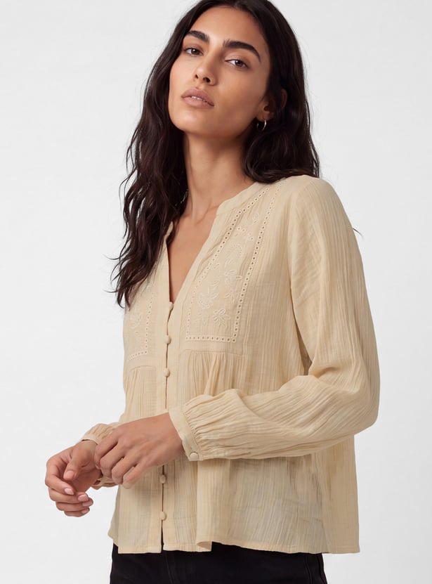 Women Embroidered Top