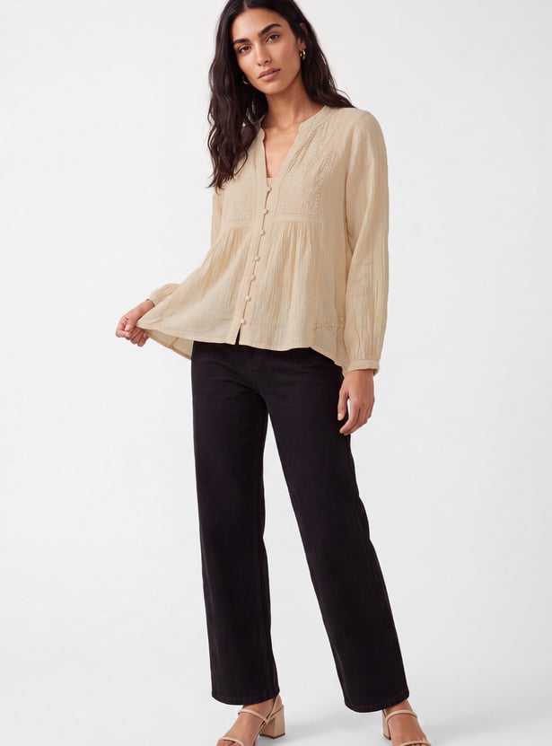 Women Embroidered Top