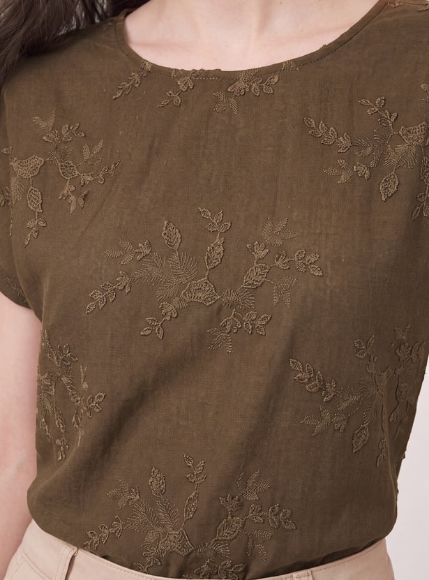 Women Embroidered Top