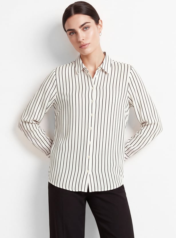 Women Striped Shirt