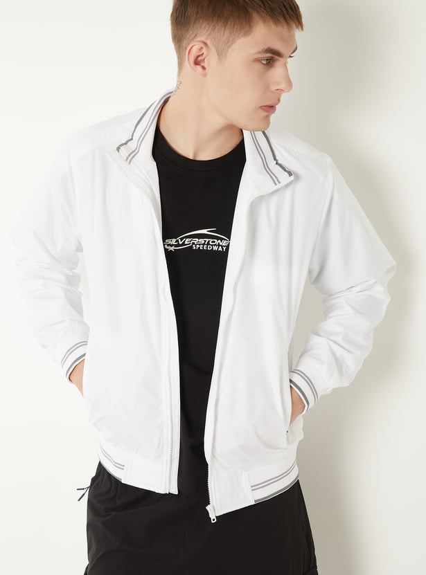 Men Solid Jacket