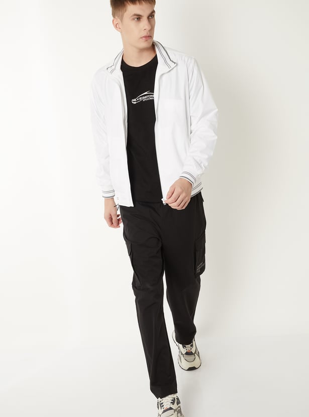 Men Solid Jacket
