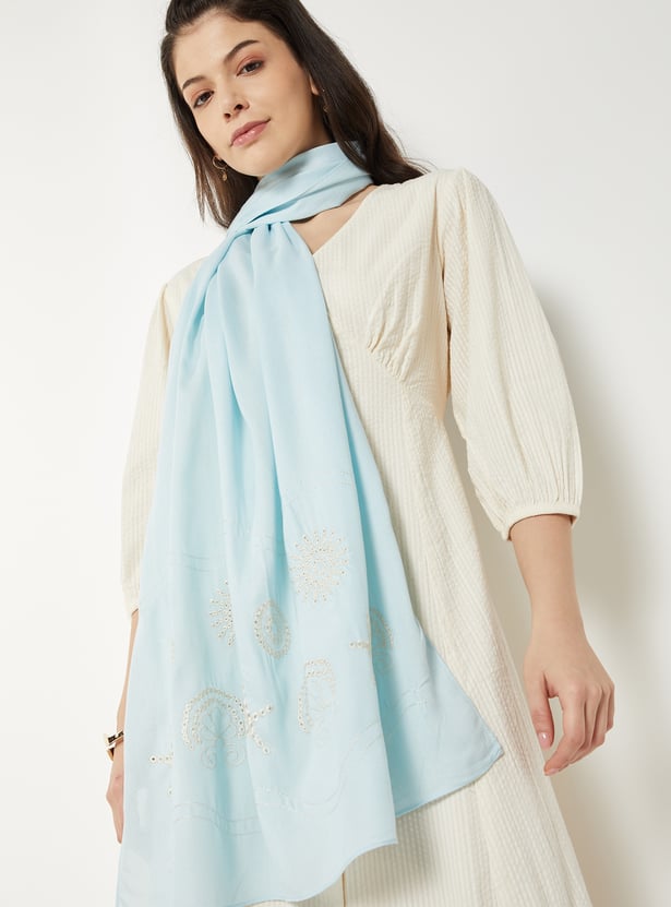 Women Embroidered Scarf