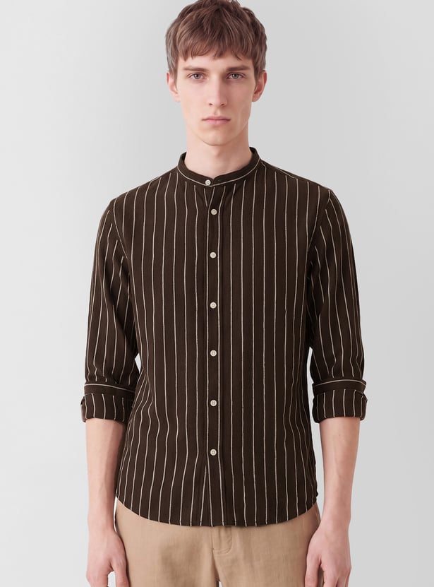 Men Striped Regular Fit Shirt