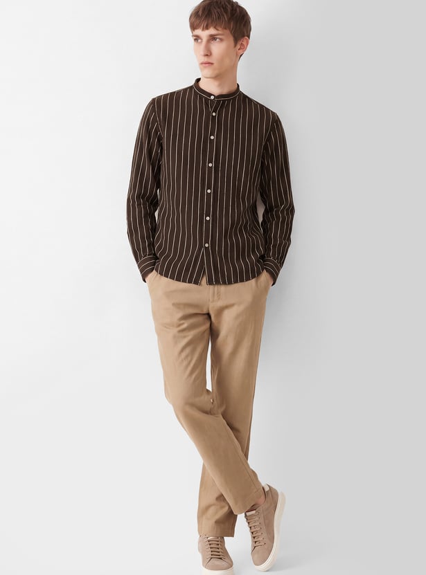 Men Striped Regular Fit Shirt