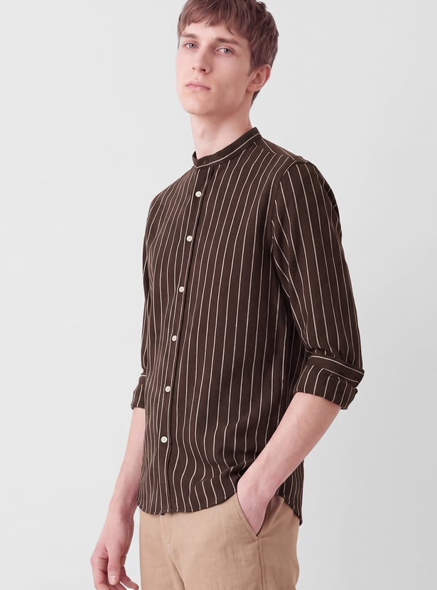 Men Striped Regular Fit Shirt
