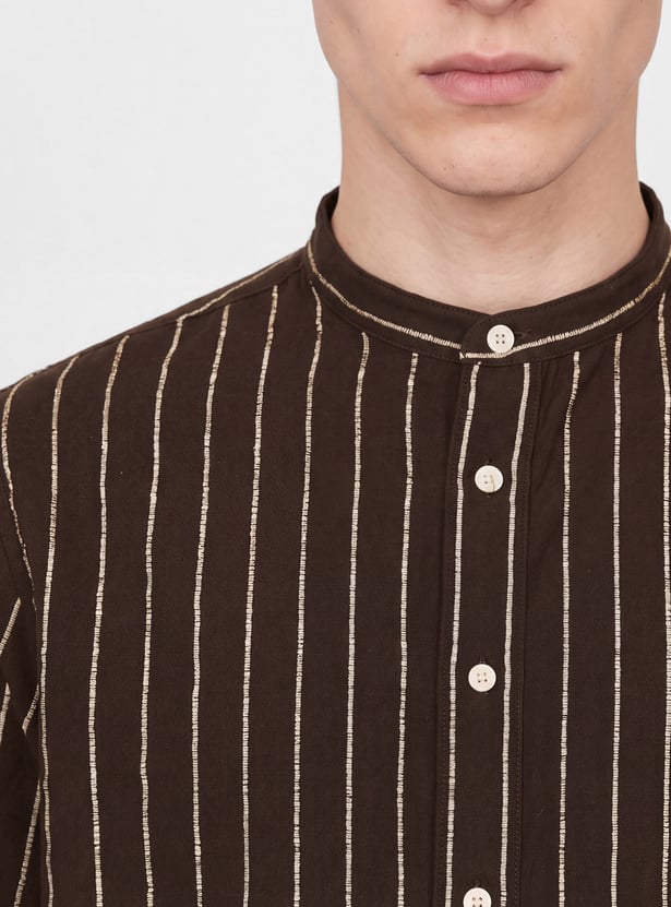 Men Striped Regular Fit Shirt