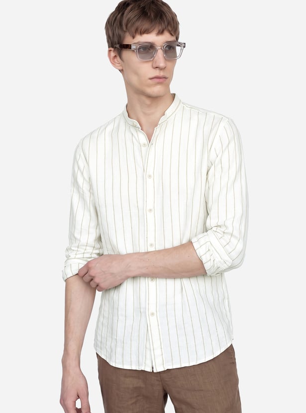 Men Striped Regular Fit Shirt